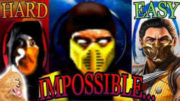 I Beat EVERY Mortal Kombat Tower as Scorpion... (Reloaded)