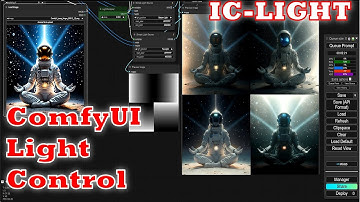 Comfyui Tutorial: Control Your Light with IC-Light Nodes #comfyui #comfyuitutorial