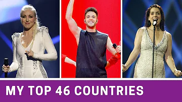 Eurovision 2010-2019 | My Top 46 COUNTRIES