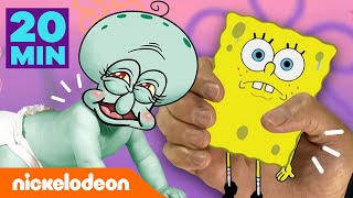 SpongeBob | Setiap Kali SpongeBob MENEMBUS Realitas🤯 | Nickelodeon Bahasa