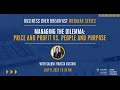 Managing the Dilemma: Price and Profit vs. People and Purpose - Business Over Breakfast