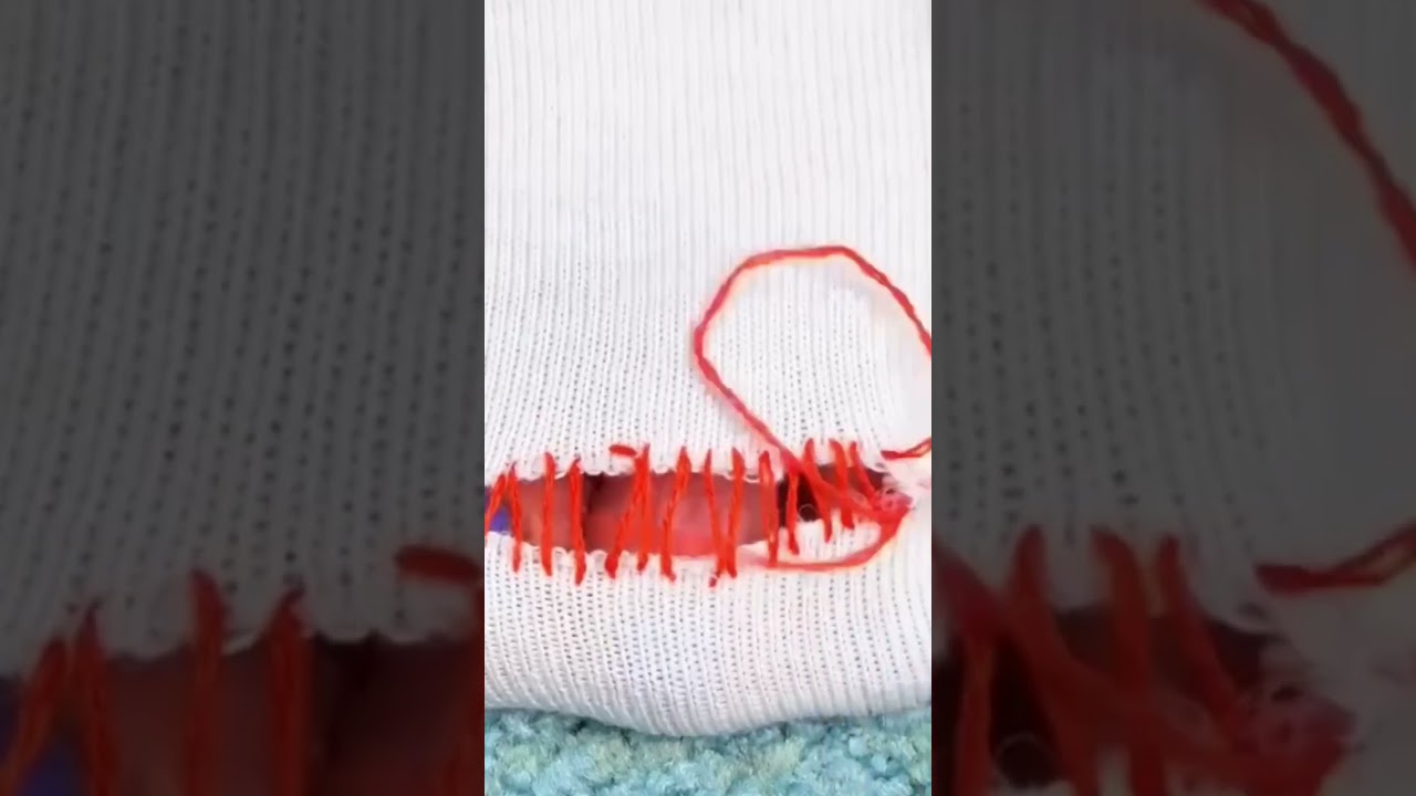 Sewing socks properly 