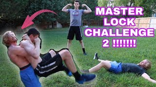Master Lock Challenge Pt. 2 Warning Surprise Kiki Challenge