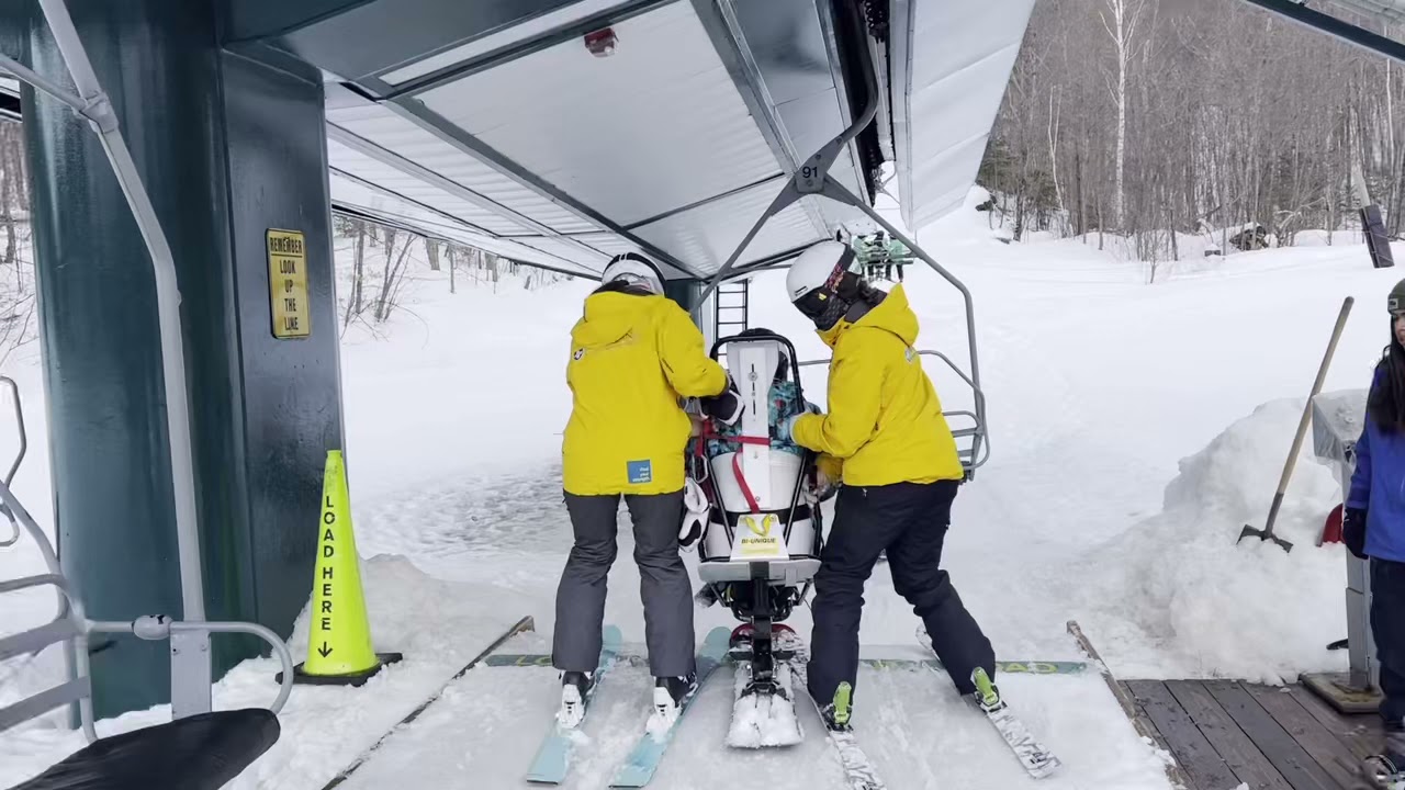 Spaulding Adaptive Sports Centers Visits Vermont Adaptive YouTube