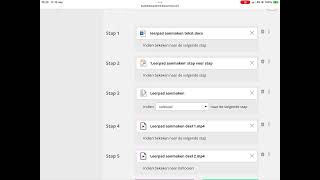 Leerpad aanmaken deel 3