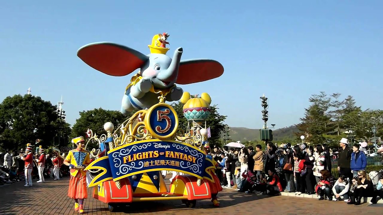 HKDL Flights of Fantasy Parade Preview 迪士尼飛天巡遊公眾預演(18/1)!!!