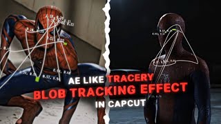 AE LIKE TRACERY BLOB TRACKING EFFECT IN CAPCUT | IN VERY EASY WAY! #capcut #aftereffects 