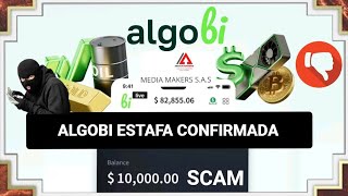 Detalles Algobi (Media Makers) is a scam - Alert Guía