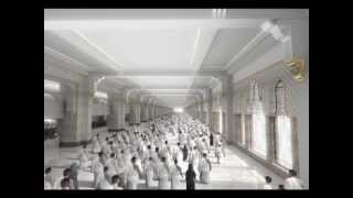 Animated rendering of Sa'y pilgrim flow simulation/2
