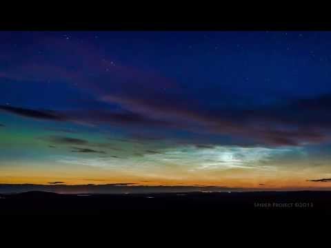 Noctilucent Clouds and Aurora.