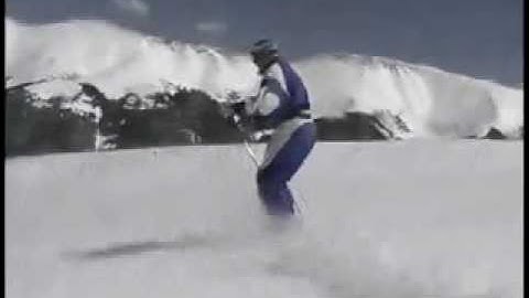 mogul logic, skiing in a stacked position (rus)