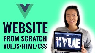 Building a website FROM SCRATCH using Vue.js, HTML/CSS, and Netlify