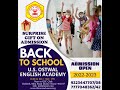 Addmission open  usostwal english academy  mira road back to shool