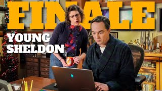 Young Sheldon Season 7 Finale - Big Bang Theory's Sheldon and Amy Reunion !!