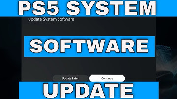 PS5 New System Software Update