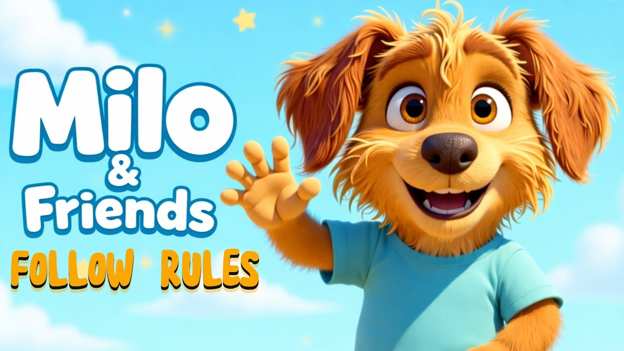 DAILY ROUTINES for Kids | Follow Rules Song with Milo 🐶