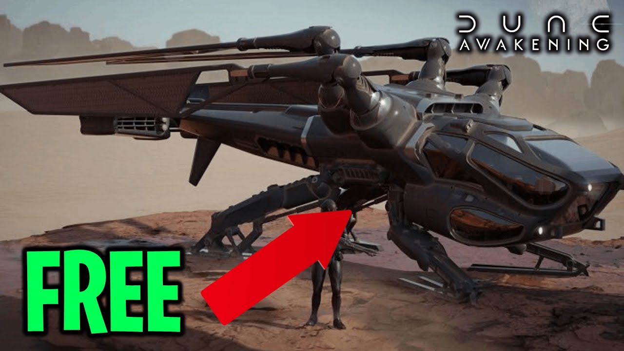 Claim Your Free Ornithopter Now!