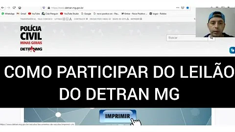 Como funciona leilão online Detran?