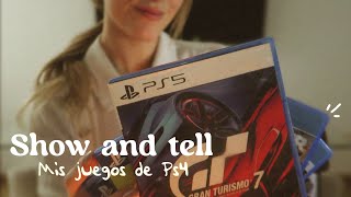 ASMR | Mis videojuegos de Ps4 🎮 susurros para dormir 🌙👾 con poca luz