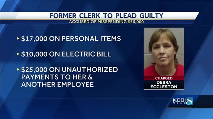 Former Promise City Clerk, Debra Eccleston, will plead guilty to forgery and theft charges