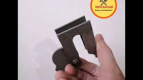 Khoá đồng tiền chuồng lợn, chốt cửa tự động