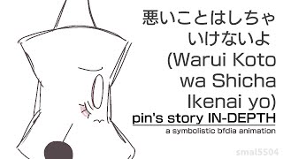 2 | warui kotowa shicha ikenai yo - pin's story in depth (bfdia)