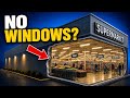 The Hidden Reason You Can't See Outside in a Supermarket