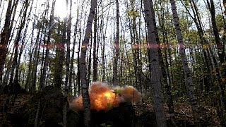 huge explosion