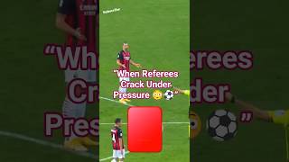 Referees vs Pressure: Moments They Lost Control!”#FootballDrama #RefereeDecisions #VAR
