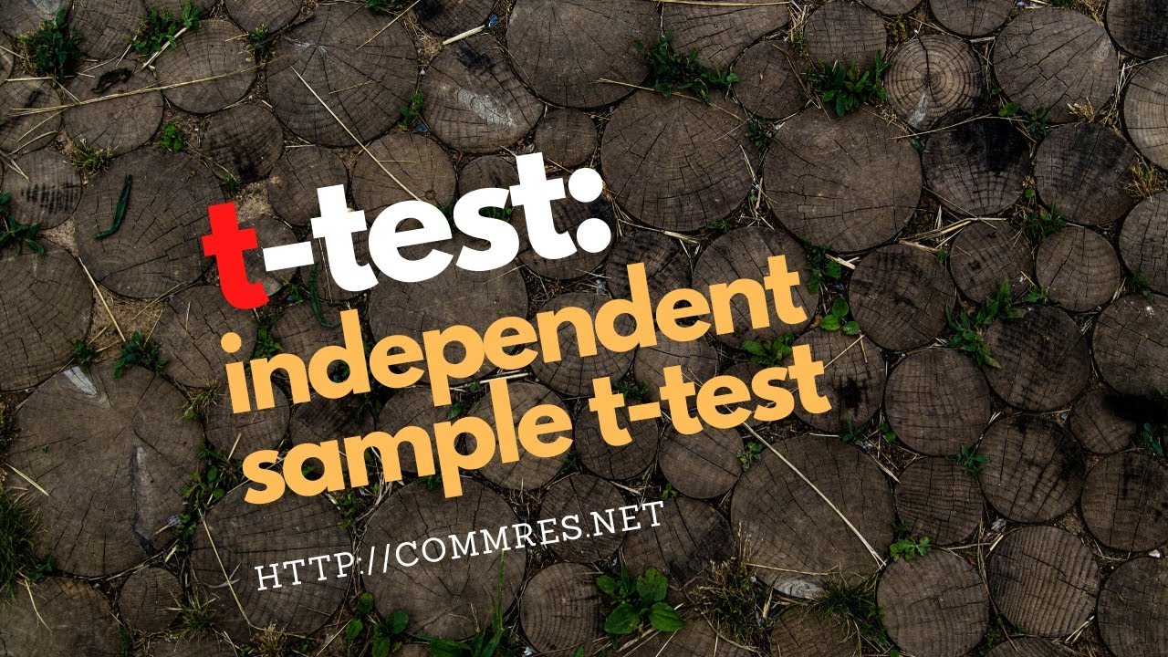 Week07 22 2 Media Statistics T test T test YouTube