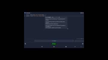 Make a awesome 👍😎 Calculator in Replit using Python🐍.  Video by H_Coder