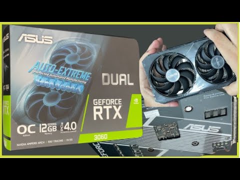 Unboxing RTX 3060 Asus 12GB Geforce Nvidia - (DUAL-RTX3060-O12G-V2 OC  Edition Dual Fan) - YouTube | Grafikkarten