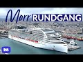 Msc world europa morrrundgang auf der neuen schiffsklasse von msc cruises