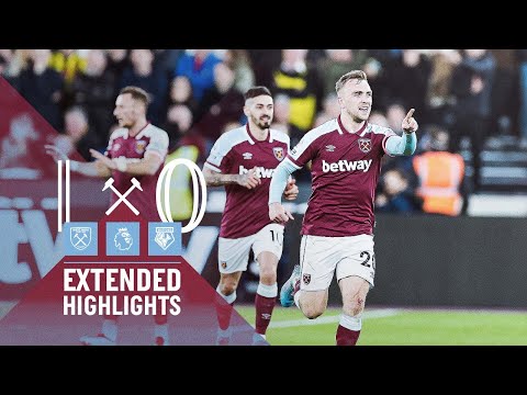 EXTENDED HIGHLIGHTS | WEST HAM UNITED 1-0 WATFORD