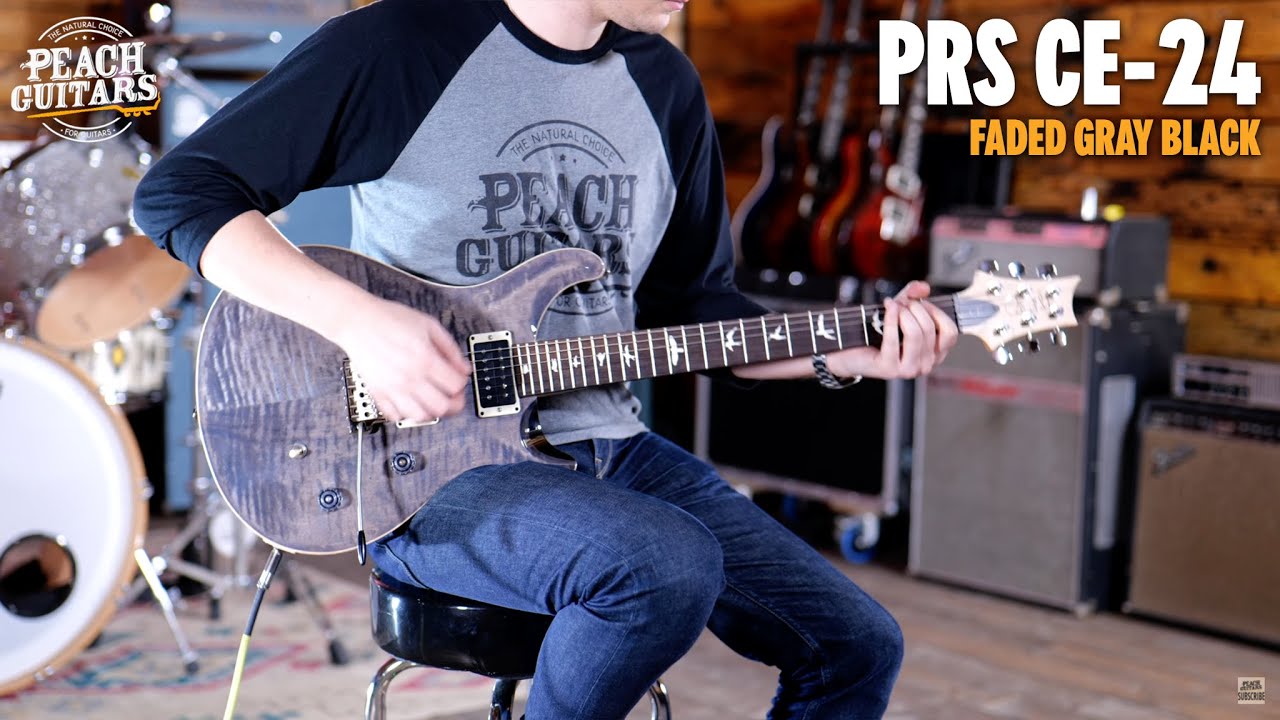 No TalkingJust Tones | PRS CE24 - Faded Gray Black - YouTube