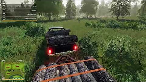 FS19: Loading A PERFECT Logging Trailer