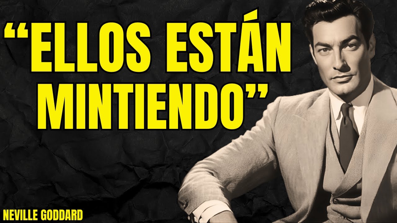 Deja de intentar mejorarte... y manifiesta todo ahora | Neville Goddard Profesor