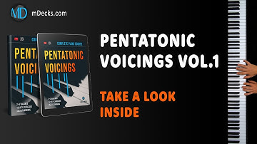 Pentatonic Voicings Vol.1 - Jazz Piano Course #jazzpiano