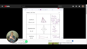 Geometry: 1.4 Video Notes 1