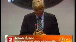 Ftv Dnevnik Vijece Ministara Bih Usvojilo Budzet Za 2010