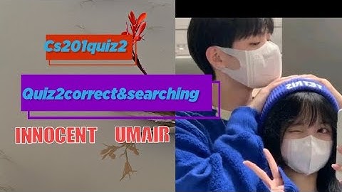 Cs201 quiz no 2 2022 solution 100% correct |Cs301 quiz 2 solution|| Cs201 quiz no 2 #solution