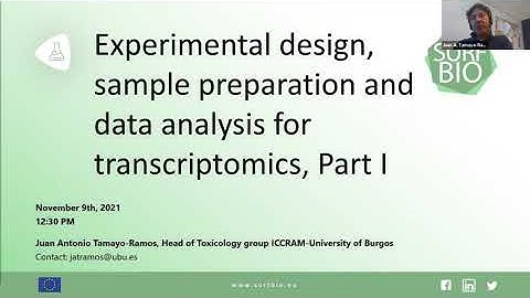 Transcriptomics - Experimental design, sample preparation and data analysis