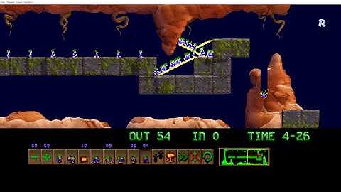 PSP Lemmings Superlemmini (One way or another)