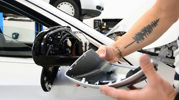 Mercedes E Class Mirror cover removal