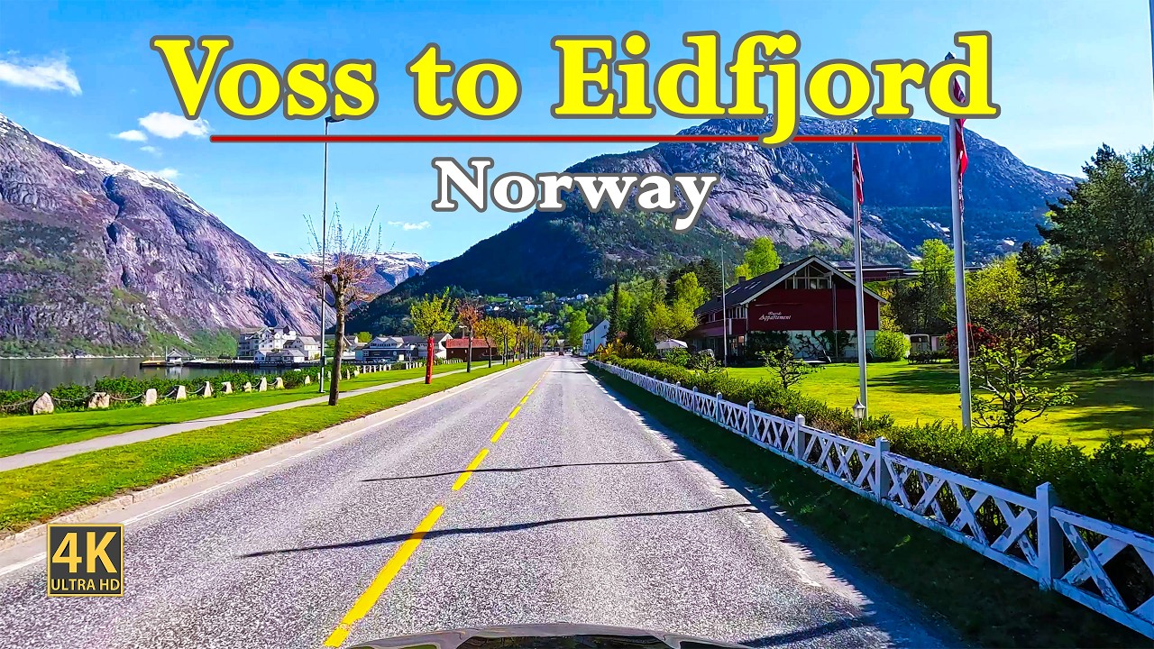 Voss To Eidfjord In Norway 🇳🇴 | Scenic Road Trip In Stunning 4K | POV Driving