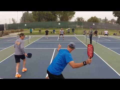 March Madness Pickleball 2017 Callan Dawson/Bob Richland vs  Kevin Booth/Steve Dawson