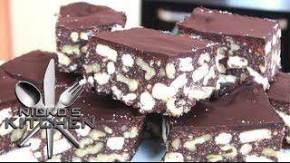 Chocolate 'hedgehog' slice - video recipe