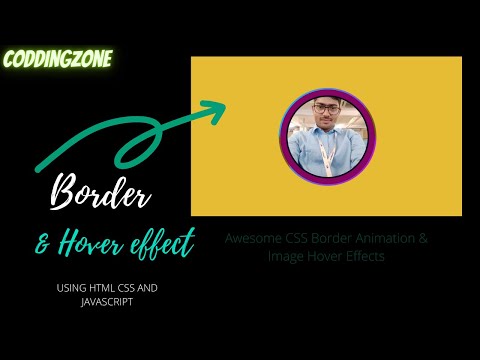 Beautiful CSS Border Animation & Image Hover Effects | Html css effect | #futureexam