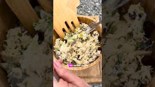 ENSALADA DE POLLO Y MANZANA 💚| PROTEICA y cargada de fibra 💚 #brsaludable #receta #alimentossanos
