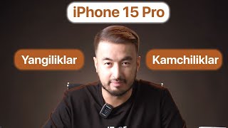 iPhone 15 pro tahlili - o‘zbek tilida